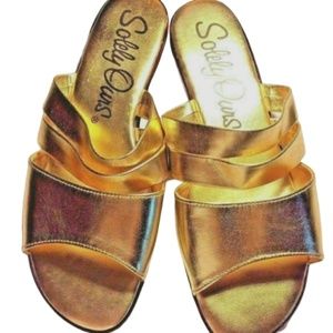 Solely‎ Ours Comfort Strap Sandal Shoes Size 8 M